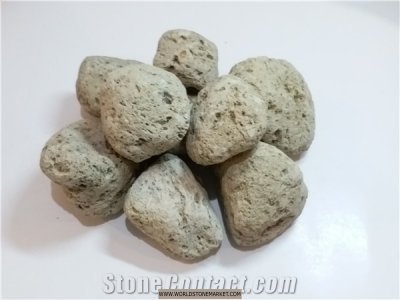 Lombok Island, Indonesia Pumice Stone Boulders