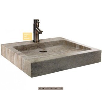 Silver Marble Washbasin