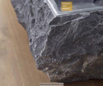 Basalt Black Outside Sink