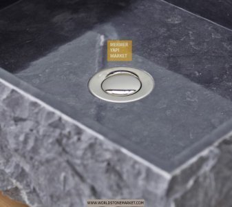 Basalt Black Outside Sink